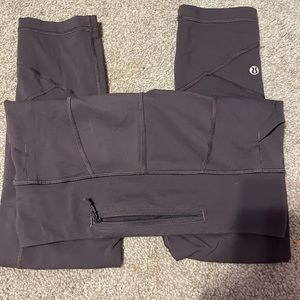 lululemon leggings deep purple